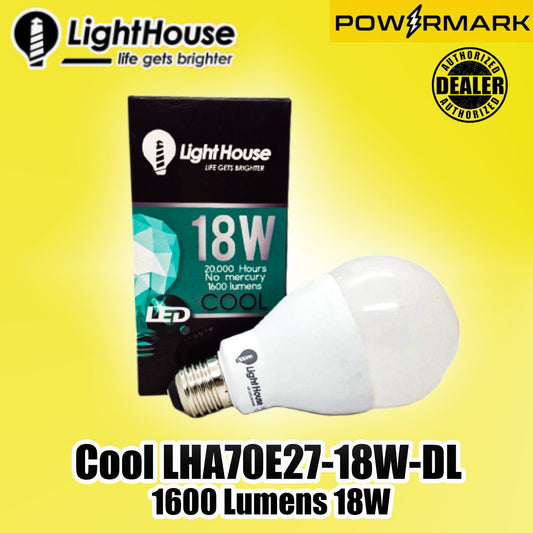 LIGHTHOUSE Cool LHA70E27-18W-DL 1600 Lumens 18W