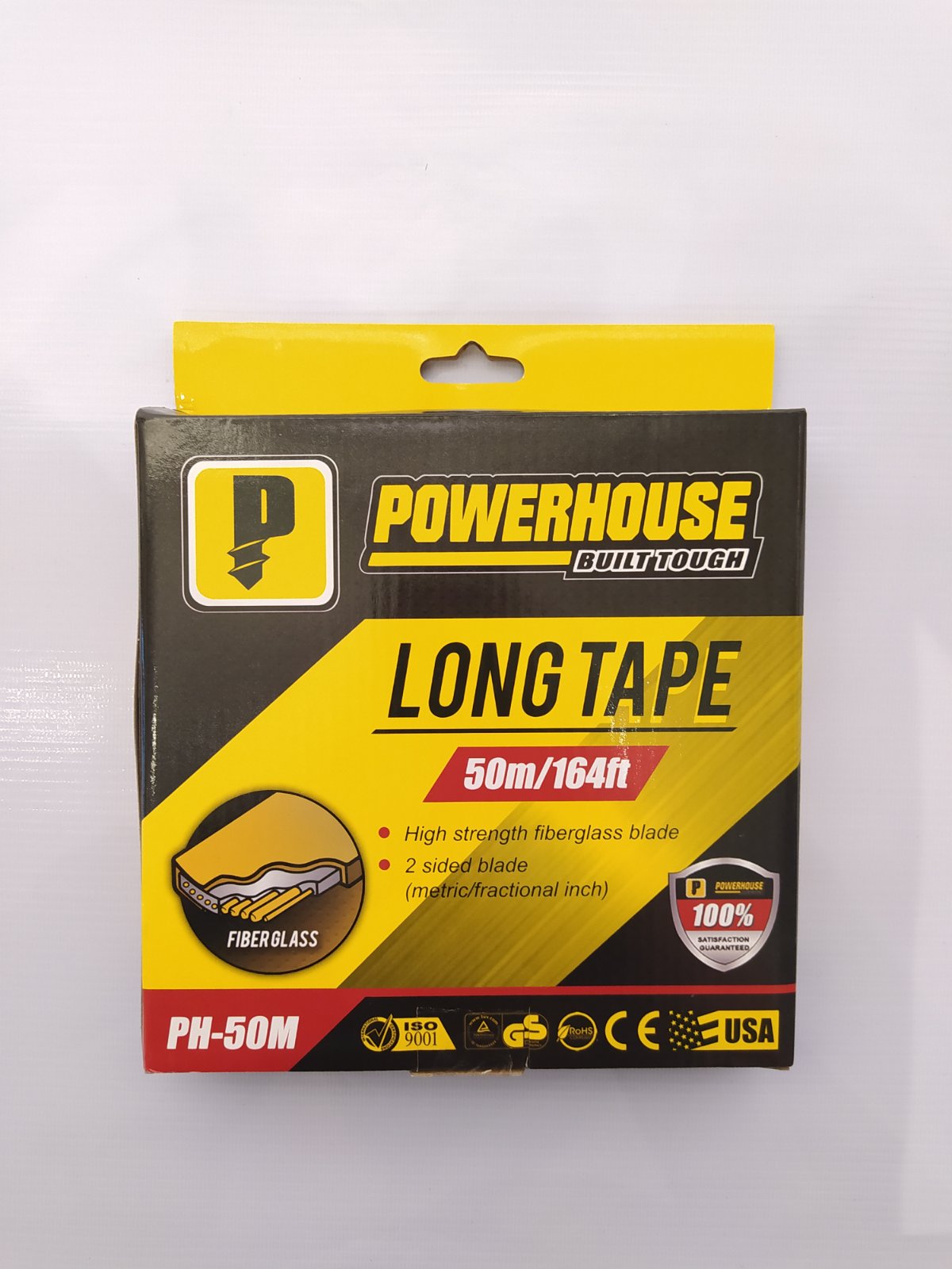 POWERHOUSE PH-50M Long Measuring Tape 50m/164ft