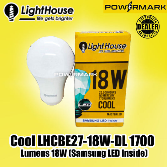 LIGHTHOUSE Cool LHCBE27-18W-DL 1700 Lumens 18W (Samsung LED Inside)