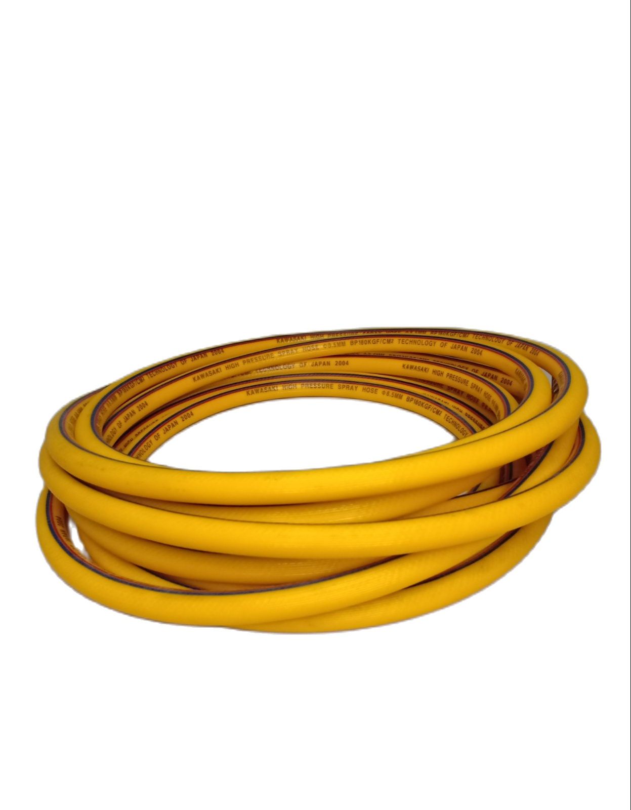 KAWASAKI High Pressure Spray Hose 8.5mm with Fittings (10 meters) for Carwash