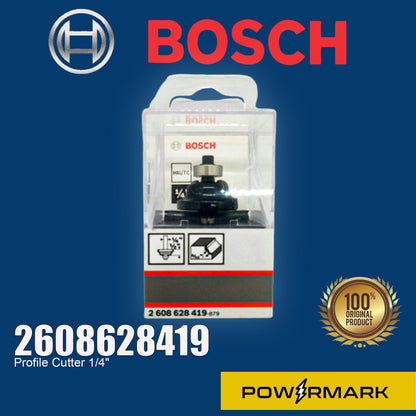 BOSCH 2608628419 Profile Cutter 1/4"