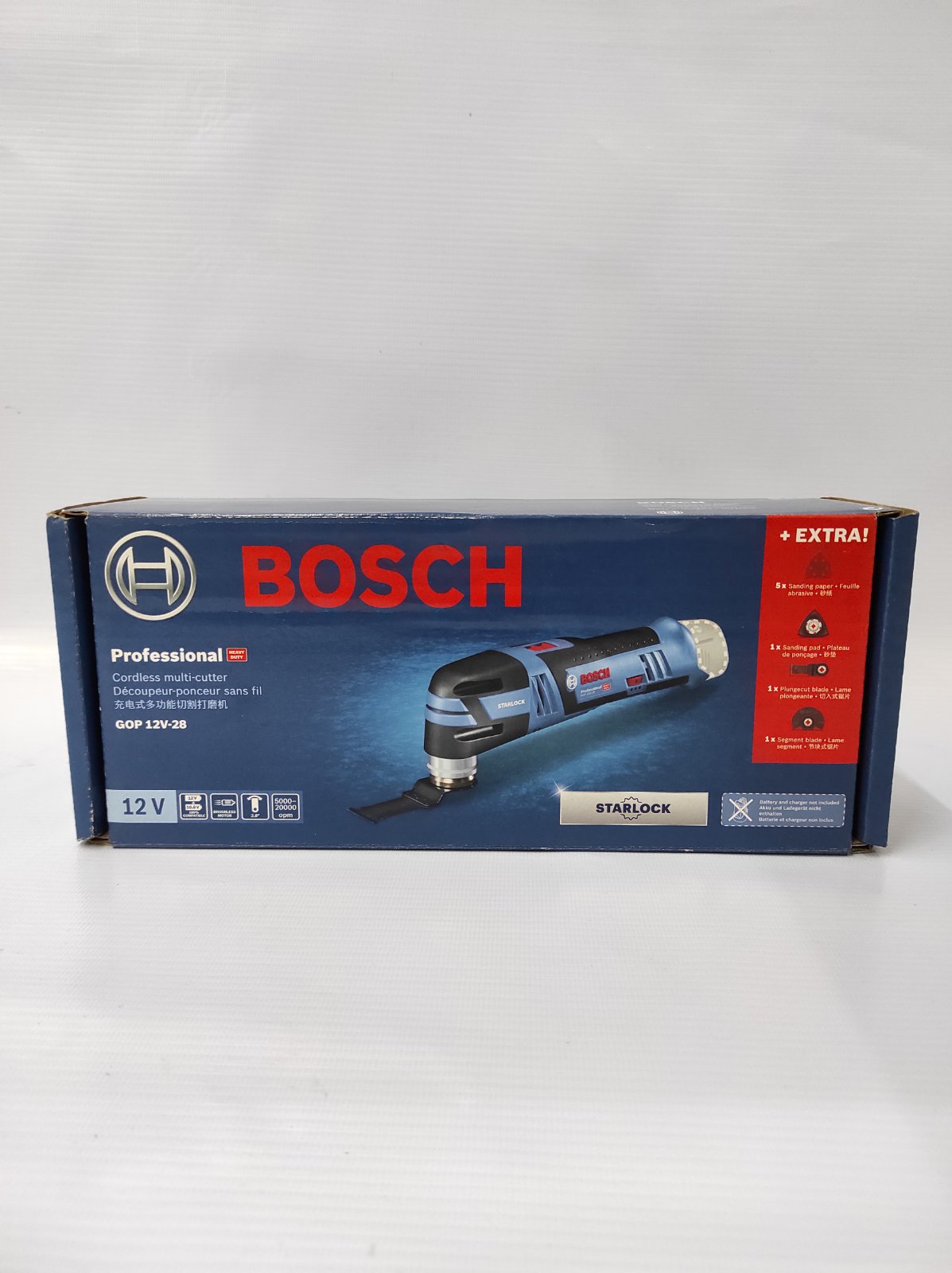 BOSCH GOP 12V-28 Brushless Cordless Multi-Cutter (Bare Tool)