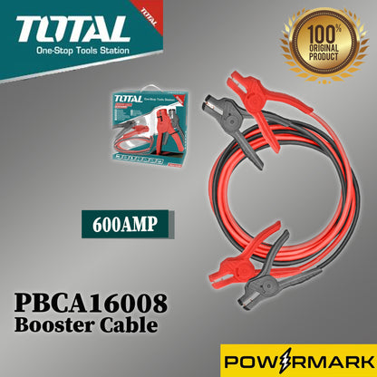 TOTAL PBCA16008 Booster Cable 600AMP