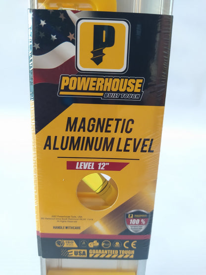 POWERHOUSE Magnetic Aluminum Level (12")