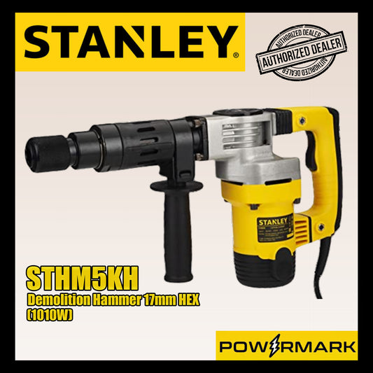 STANLEY STHM5KH Demolition Hammer 17mm HEX 1010W