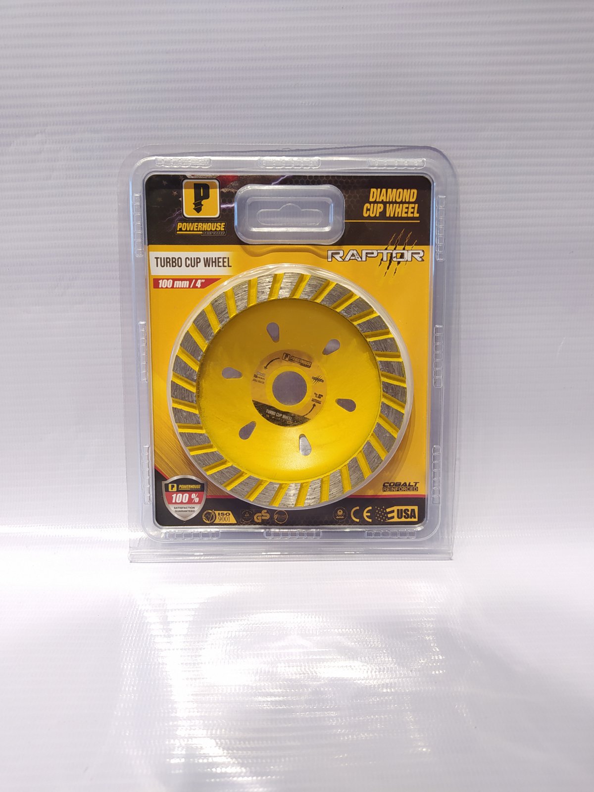 POWERHOUSE Raptor Diamond Cup Wheel 100mm