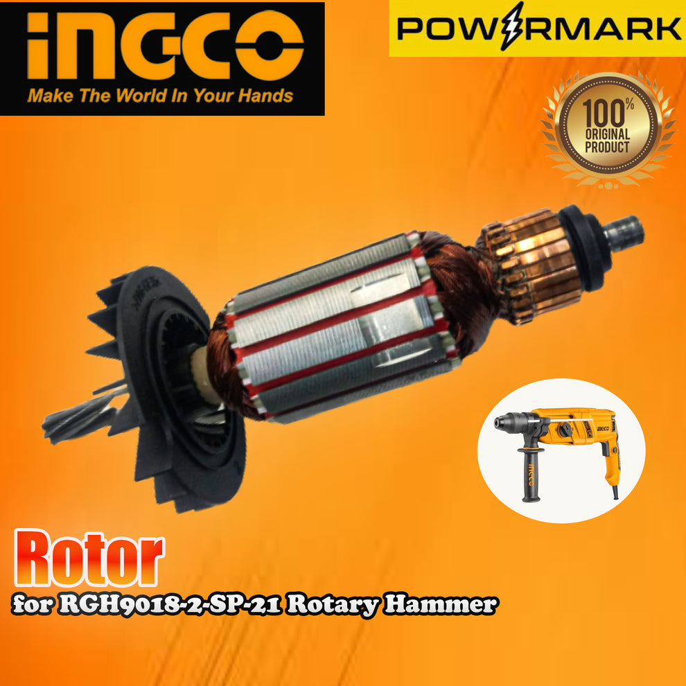 INGCO Rotor for RGH9018-2-SP-21 Rotary Hammer – Powermark