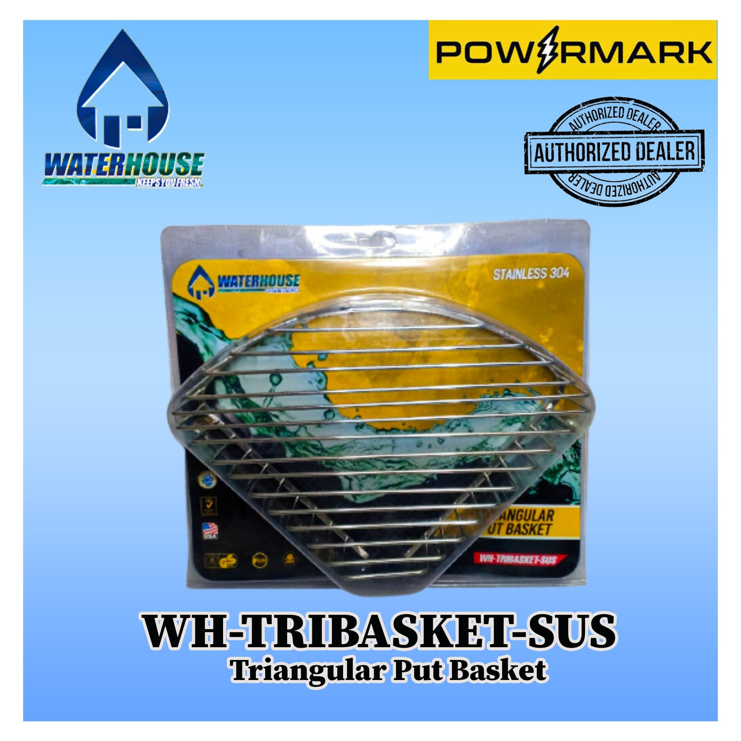 WATERHOUSE WH-TRIBASKET-SUS Triangular Put Basket