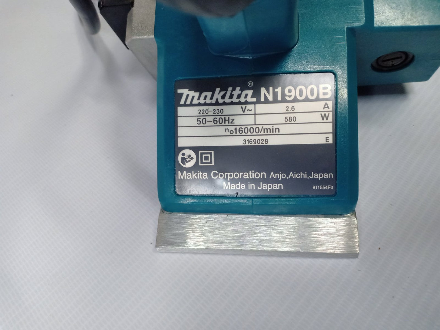 MAKITA N1900B Power Planer 580W (3-1/4″) Made in Japan