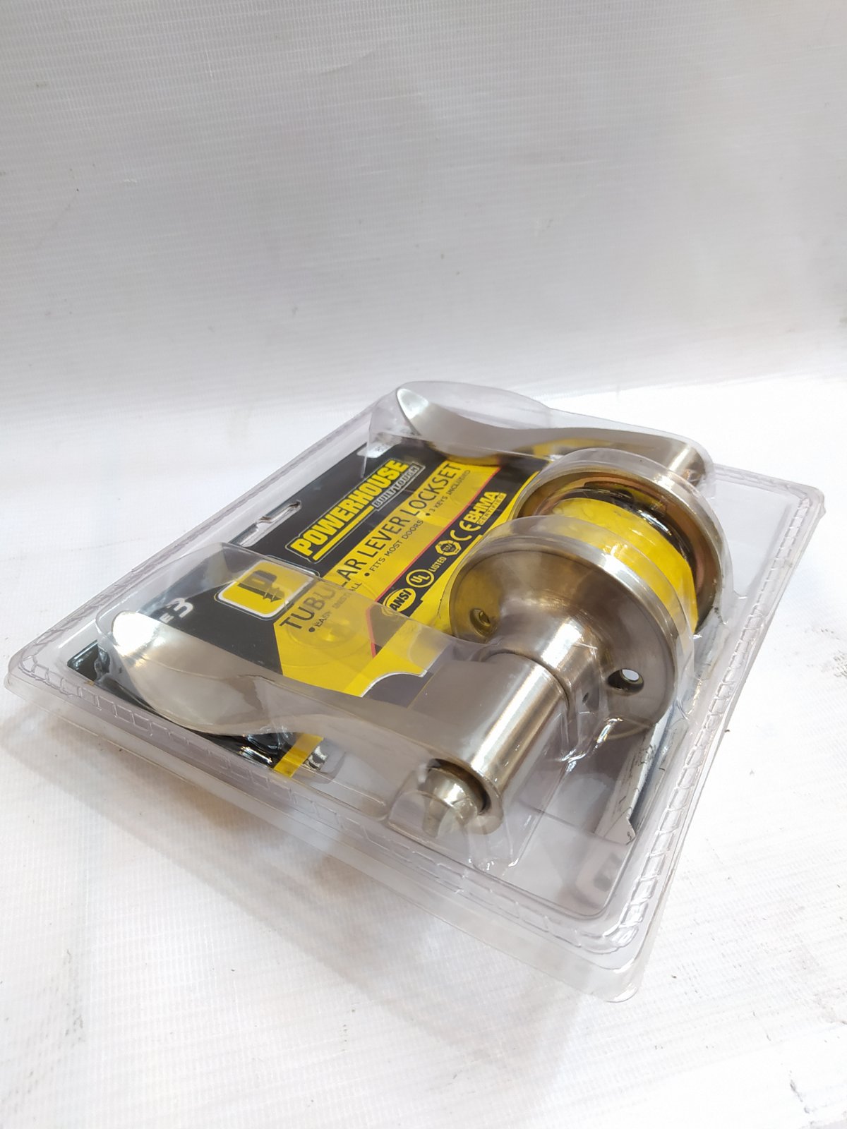 POWERHOUSE Tubular Lever Lock Set (Grade 3)