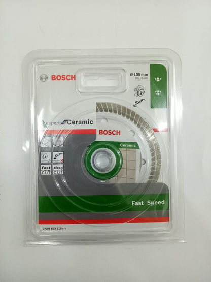 BOSCH 2608603615 Diamond Cutting Blade Expert for Ceramic 105mm