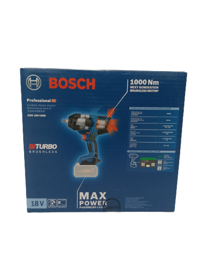 BOSCH GDS 18V-1000 Professional Cordless Impact Wrench 18V (BARETOOL)