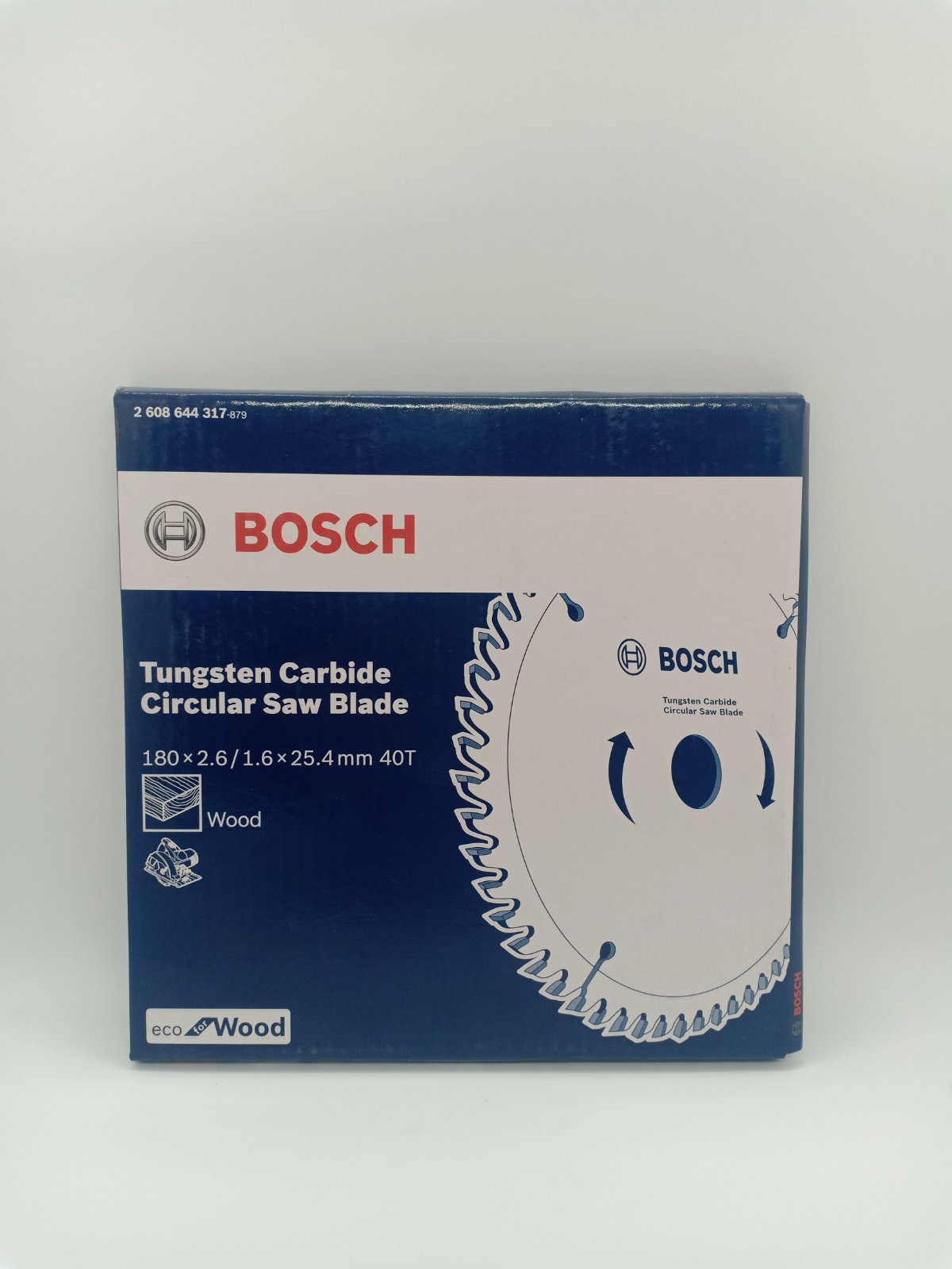 BOSCH 2608644317 Tungsten Carbide Circular Saw Blade for Wood 180 x 2.6 / 1.6 x 25.4 mm 40T