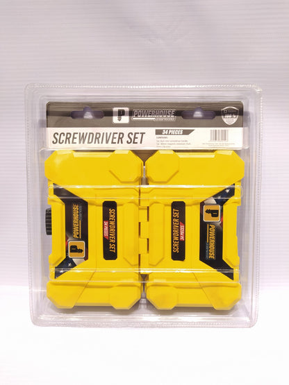 POWERHOUSE PH-2932D Screwdriver Set 34 Pieces