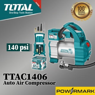 TOTAL TTAC1406 Auto Air Compressor 140psi