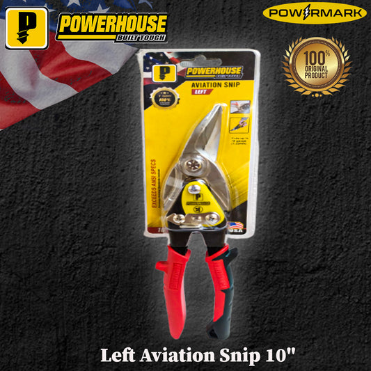 POWERHOUSE Left Aviation Snip 10"