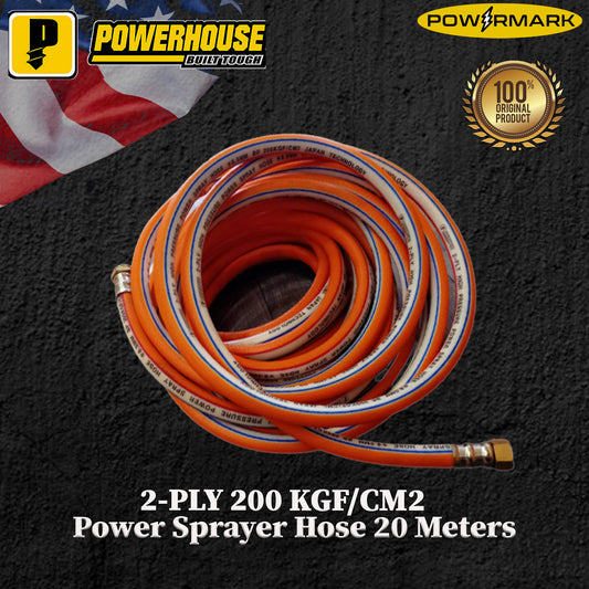 POWERHOUSE 2-PLY 200 KGF/CM2 Power Sprayer Hose 20 Meters