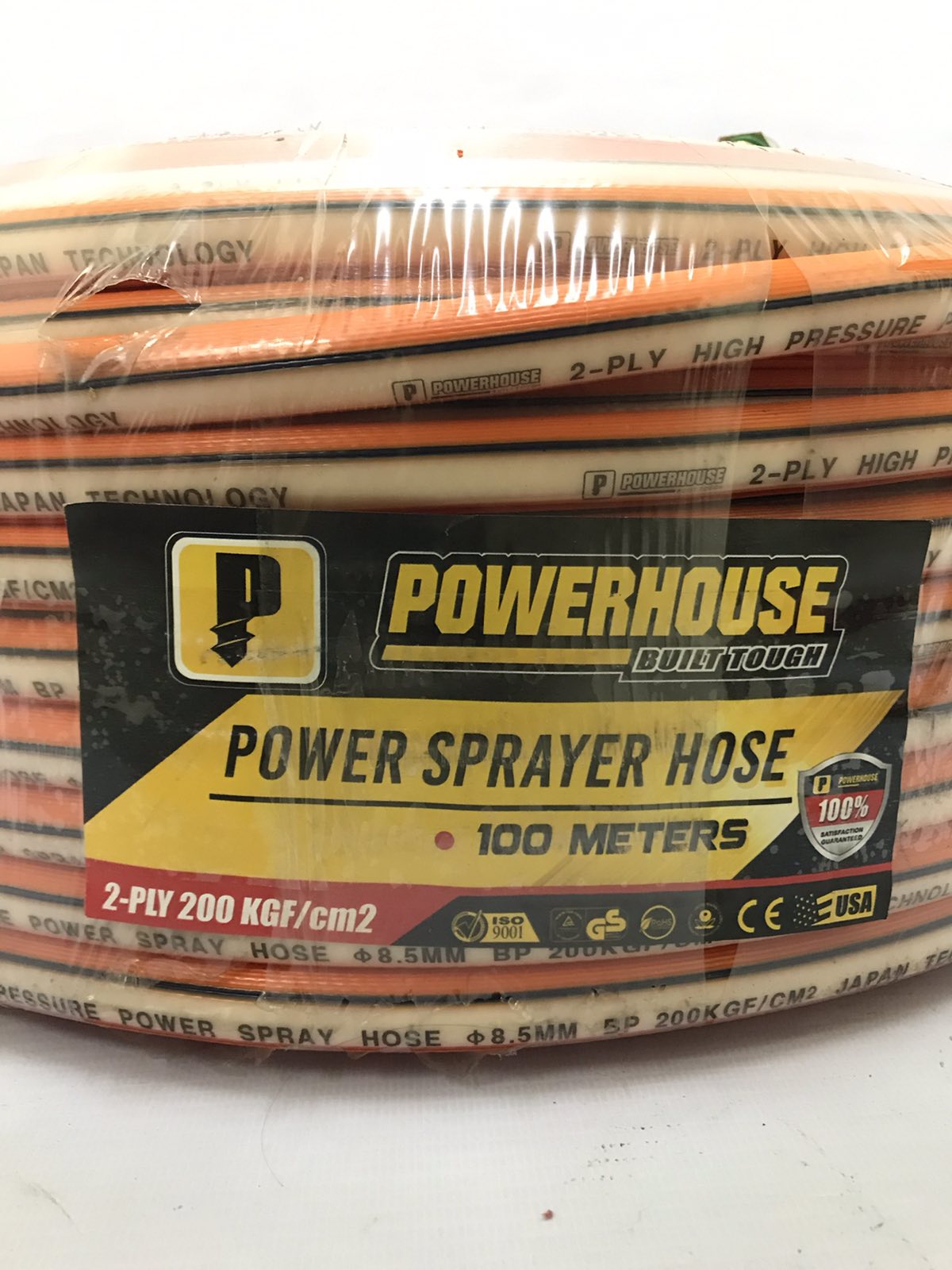 POWERHOUSE 2-PLY 200 KGF/CM2 Power Sprayer Hose 100 Meters