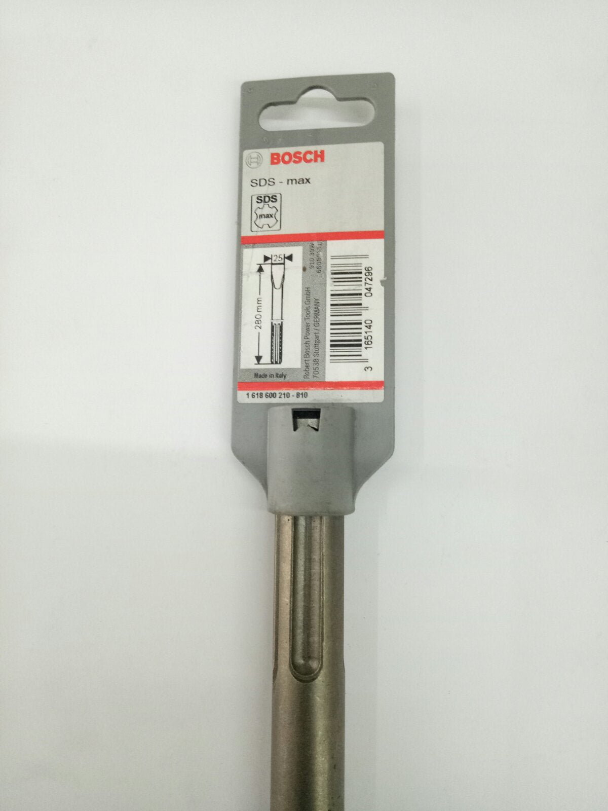 BOSCH 1618600210 Flat Chisel SDS-Max, 280 x 25 mm