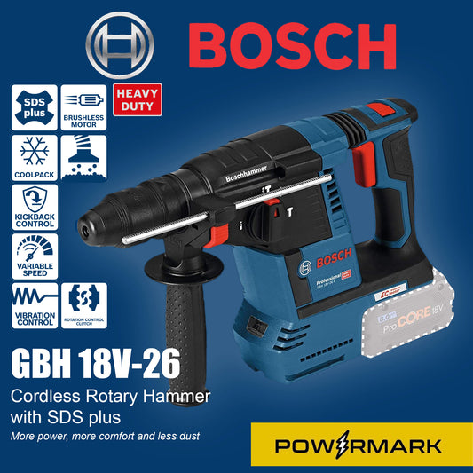 BOSCH GBH 18V-26 Cordless Rotary Hammer