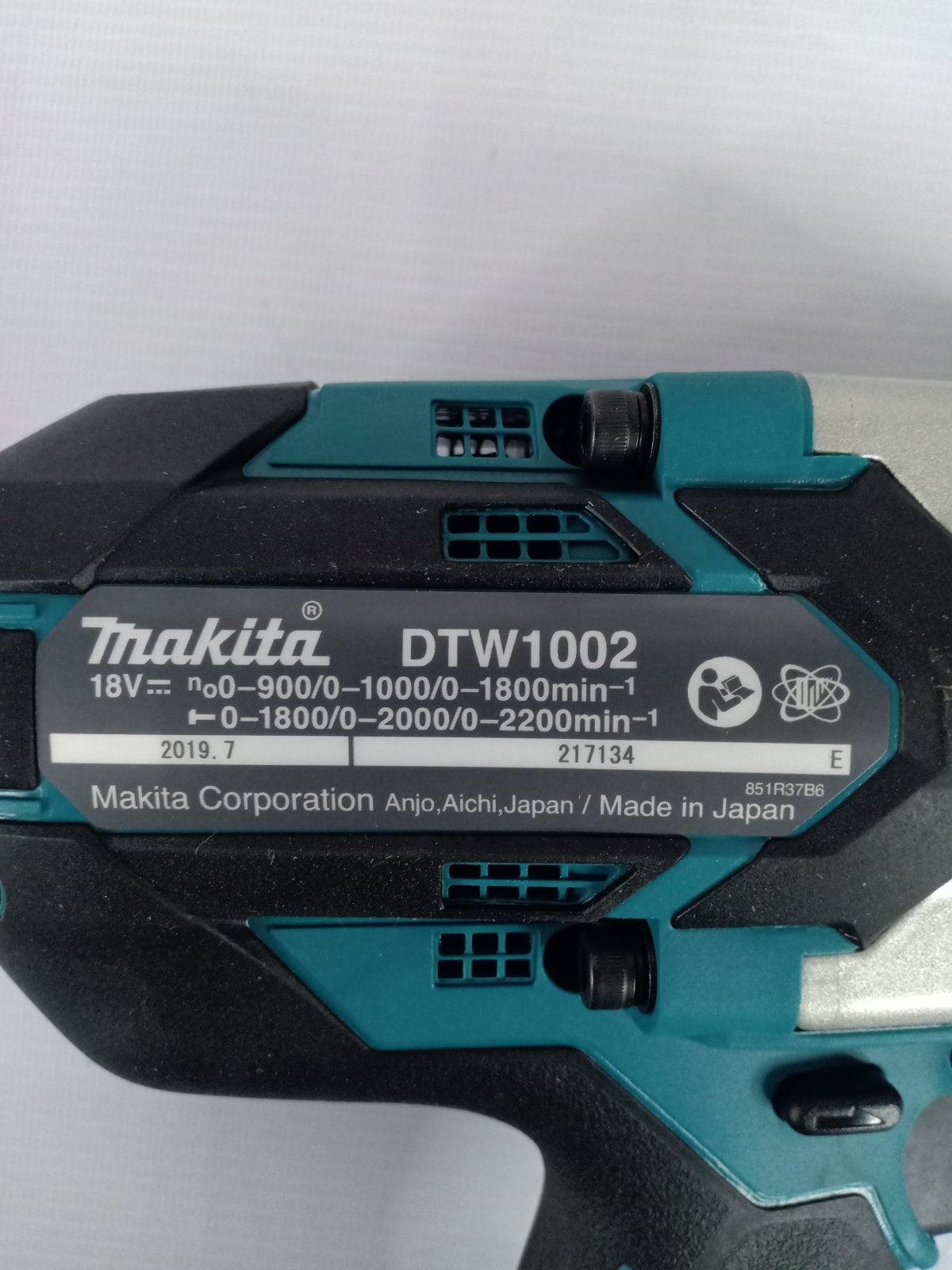 MAKITA DTW1002Z Brushless Cordless Impact Wrench 18V LXT® Li-Ion
