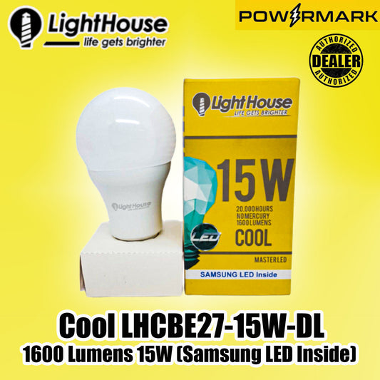 LIGHTHOUSE Cool LHCBE27-15W-DL 1600 Lumens 15W (Samsung LED Inside)