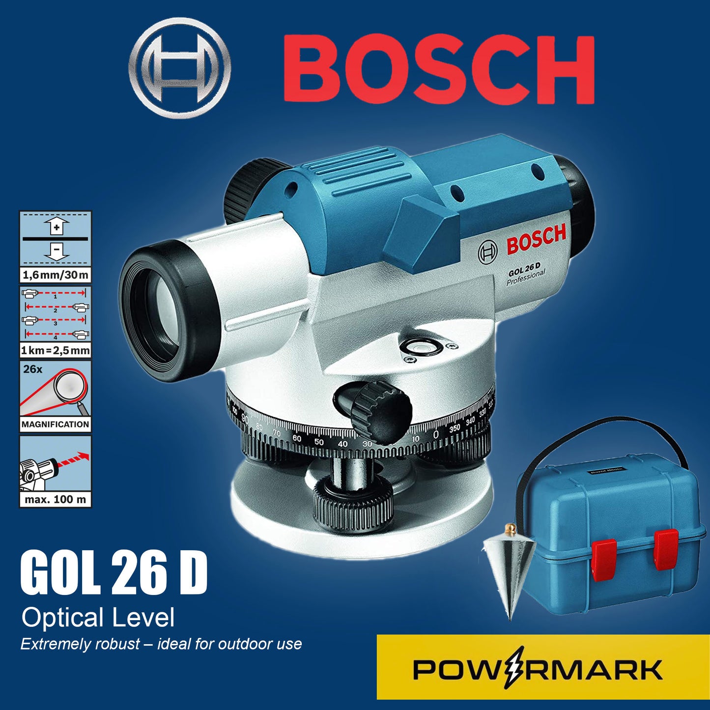 BOSCH GOL 26 D Optical Level