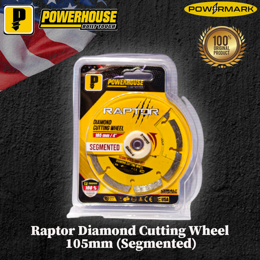 POWERHOUSE Raptor Diamond Cutting Wheel 105mm (Segmented)