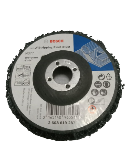 BOSCH 2608619287 Clean & Strip Disc 4" (Best for Stripping Paint and Rus)