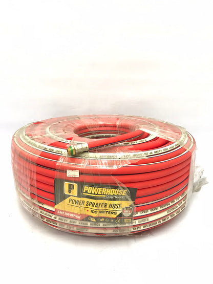 POWERHOUSE 3-PLY 250 KGF/CM2 Power Sprayer Hose 100 Meters