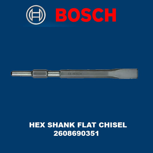 BOSCH 2608690351 Hex Shank Flat Chisel 280mm (1 pc.)