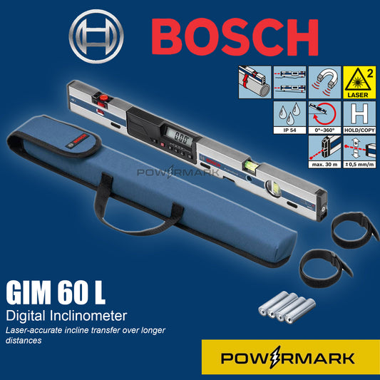 BOSCH GIM 60 L Digital Level / Inclinometer