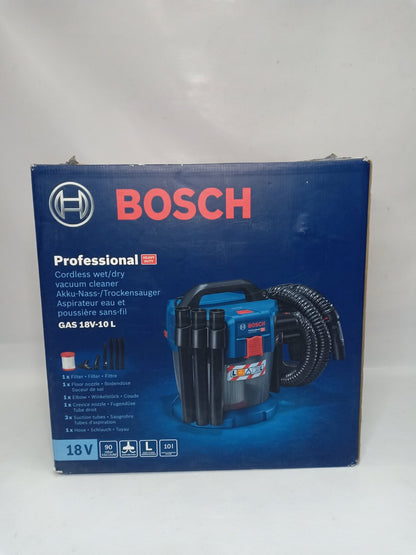 BOSCH GAS 18V-10 L Cordless Vacuum Cleaner / Dust Extractor (BARETOOL)