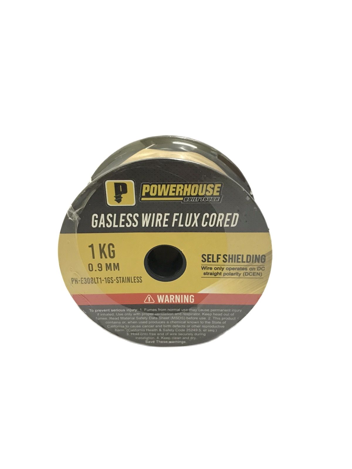 POWERHOUSE PH-E308LT1-16S-STAINLESS-1KG Gasless MIG Wire Flux Cored for Gasless Stainless Welding