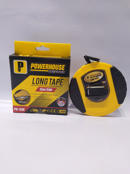 POWERHOUSE PH-15M Long Measuring Tape 15m/50ft