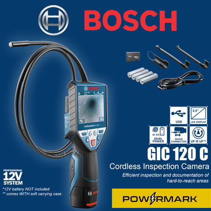 BOSCH GIC 120 C Professional Cordless Inspection Camera (Bare Tool)