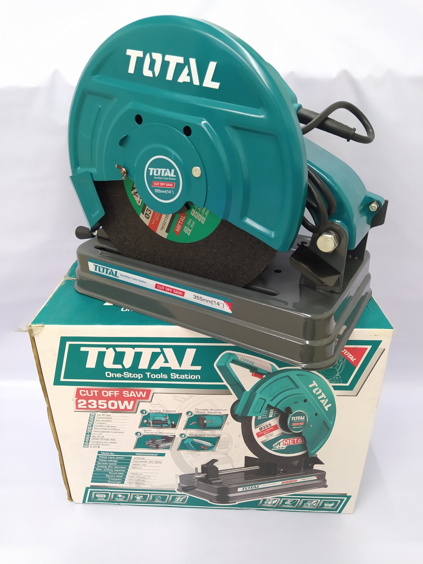 TOTAL TS92035526UP Cut Off Saw 2350W