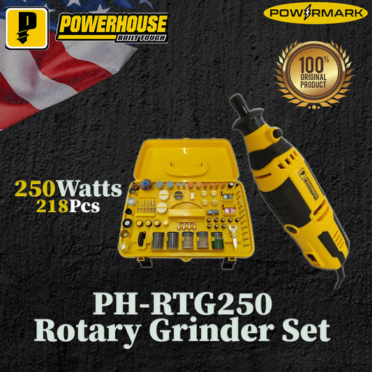 POWERHOUSE PH-RTG250 Rotary Grinder Set 250W (218pcs)