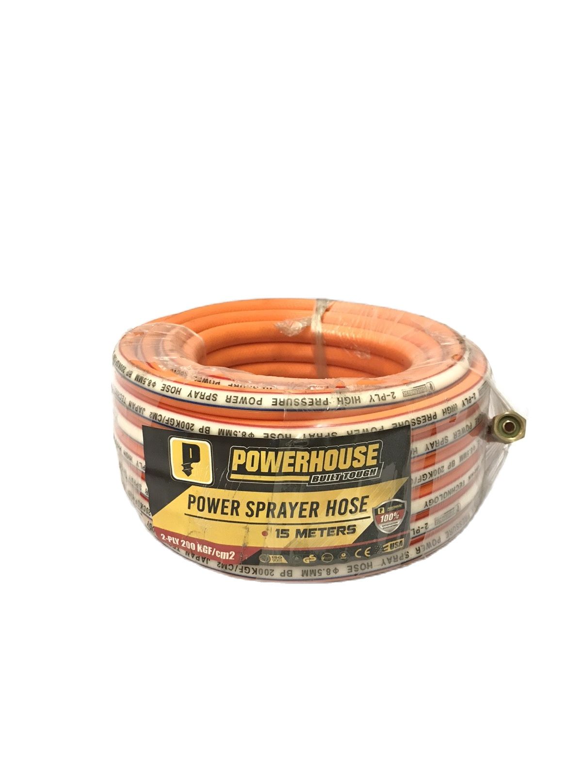 POWERHOUSE 2-PLY 200 KGF/CM2 Power Sprayer Hose 15 Meters