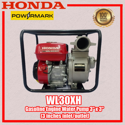 HONDA WL30XH Gasoline Engine Water Pump 3" x 3" (3 inches inlet/outlet)