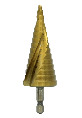 LOTUS LTXT4-32SDC Step Drill Bit (Spiral)
