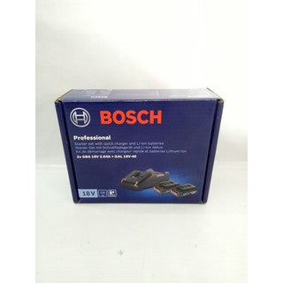 BOSCH 2x GBA 18V 2.0Ah + GAL 18V-40 Battery Pack Starter Kit 18V