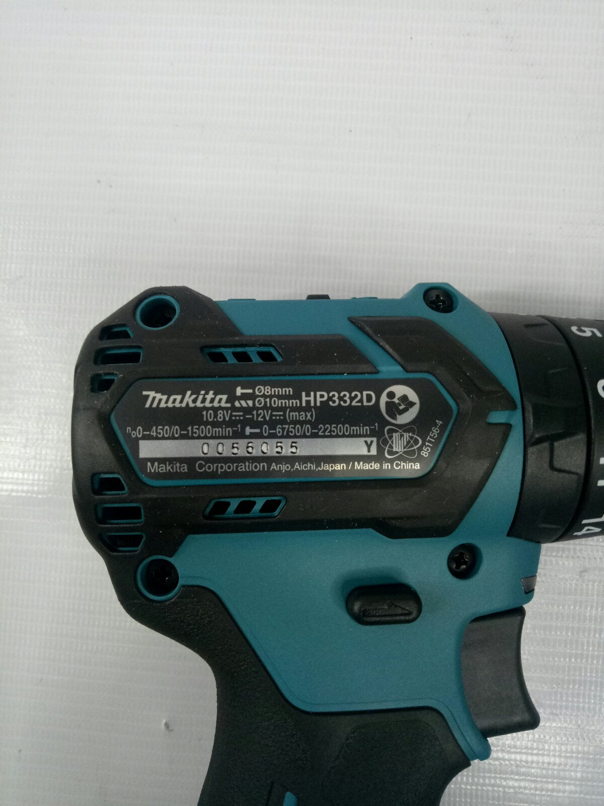 MAKITA HP332DWYE 21 N·m Brushless Cordless Hammer Driver Drill 12Vmax CXT™ Li-Ion [Kit] (3/8″)