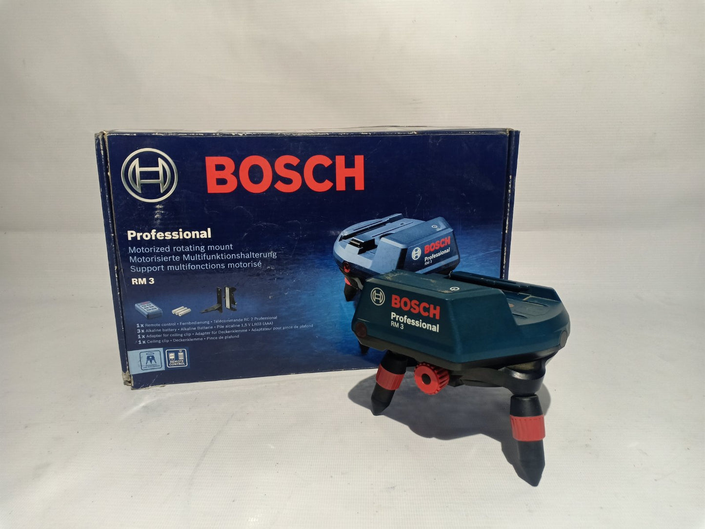 BOSCH RM 3 Professional Motorized Rotating Mount (Remote Control)