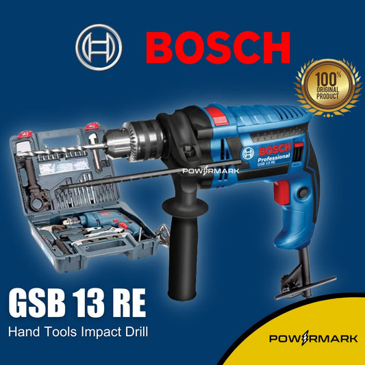 BOSCH GSB 13 RE Impact Drill With Hand Tools and Accessories