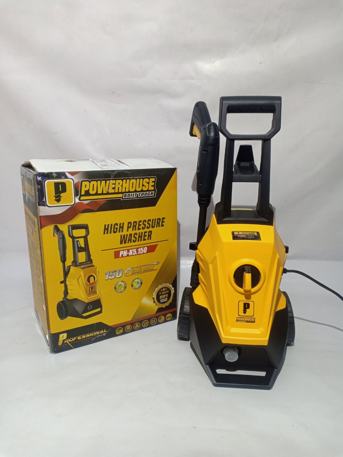 POWERHOUSE PH-K5.150 Pressure Washer 150 Bar (1,700 Watts)