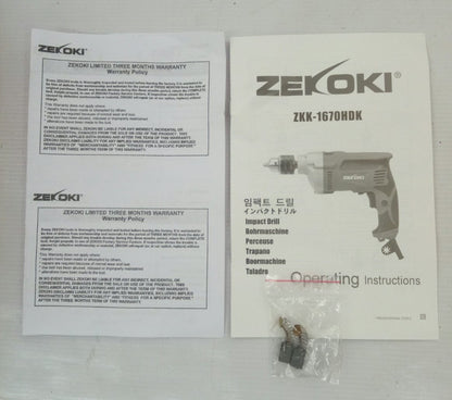 ZEKOKI ZKK-1670HDK Impact Drill with Tool Kit 710W