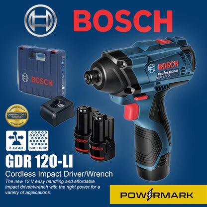 BOSCH GDR 120-LI Professional Cordless Impact Driver / Wrench