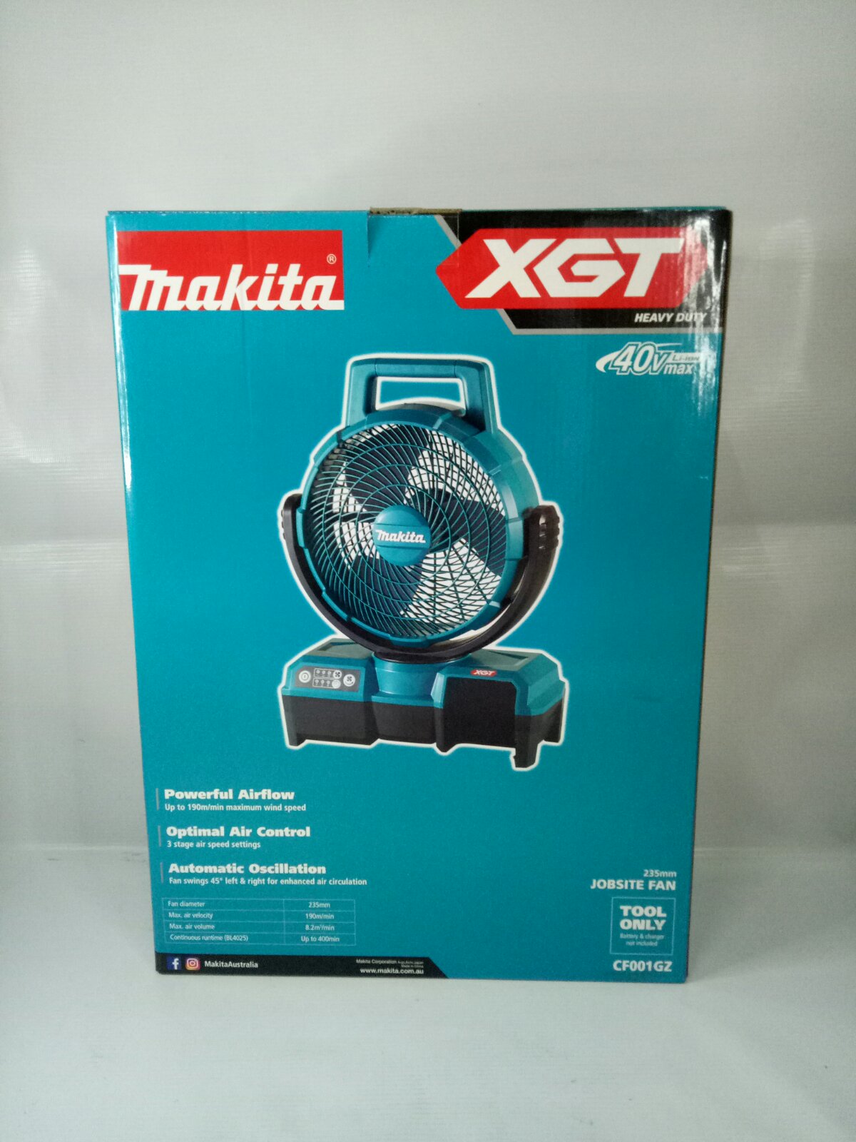 Pack énergie 40V max XGT Lithium-Ion 2 batteries 2,5Ah chargeur coffret MAKPAC - MAKITA Pack énergie 40V max XGT Lithium-Ion 2 batteries 2,5Ah chargeur coffret MAKPAC - MAKITA