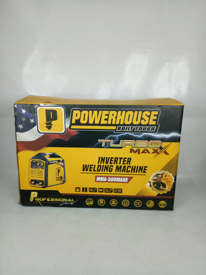 POWERHOUSE TURBOMAXX MMA-500MAXX Inverter Welding Machine 500 Amperes + FREEBIE TOOL